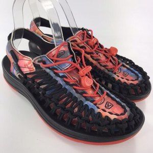 Keen Uneek Jerry Garcia “New York At Night” Sandals Shoes Women’s Size 8 (A9)